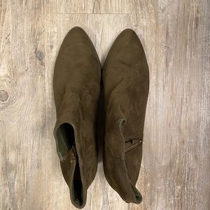 Hunter Green/Brown Size 12 Brand New Booties